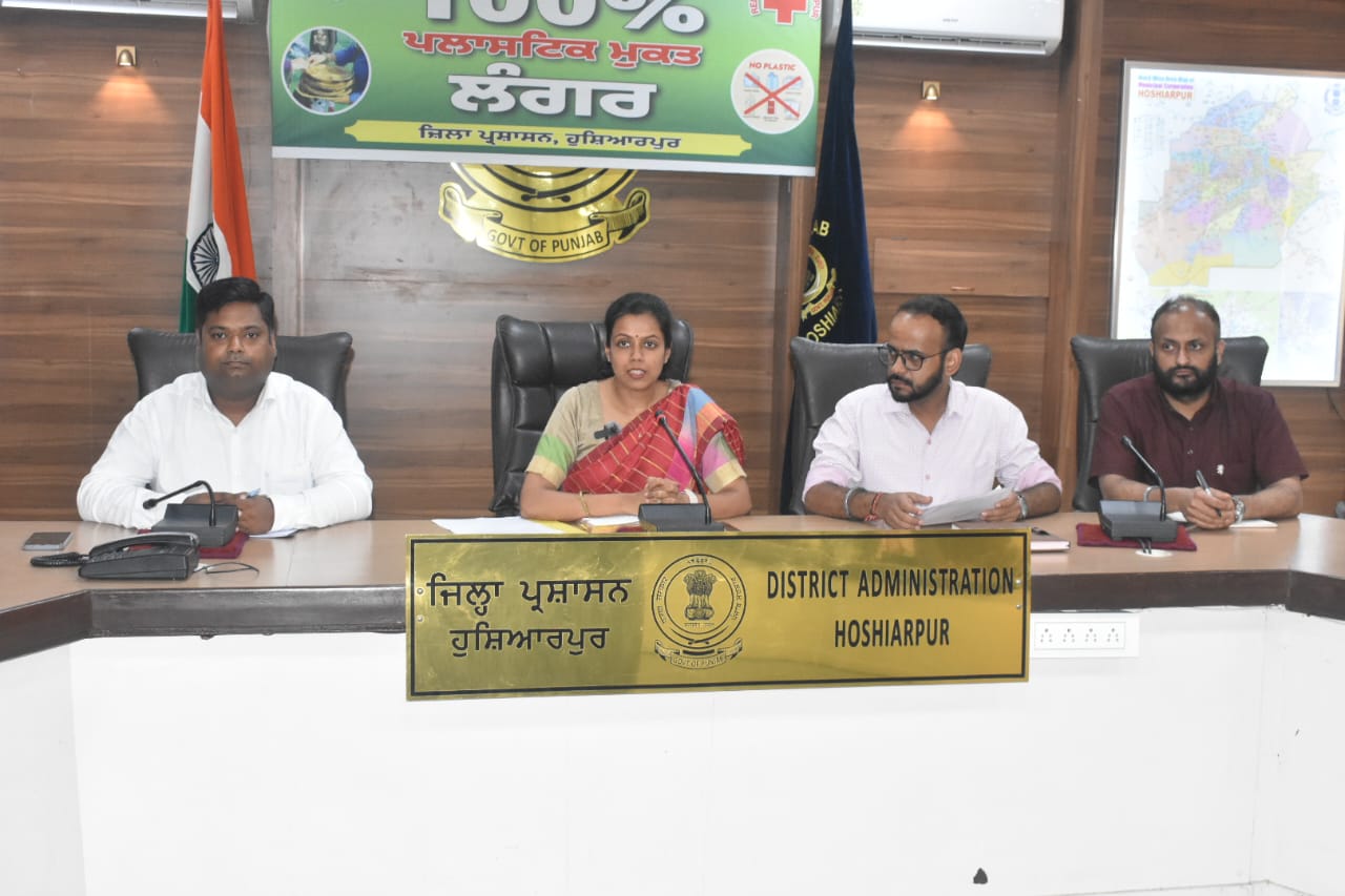 Mata Chintpurni Mela; Hoshiarpur administration enters the fray with '100 percent no plastic mission' for langars: Ashika Jain